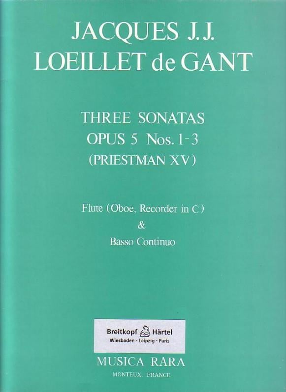 Sechs Sonaten op. 5/1-3